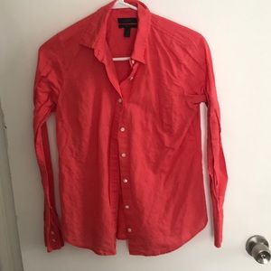 J.Crew Linen Perfect Shirt
